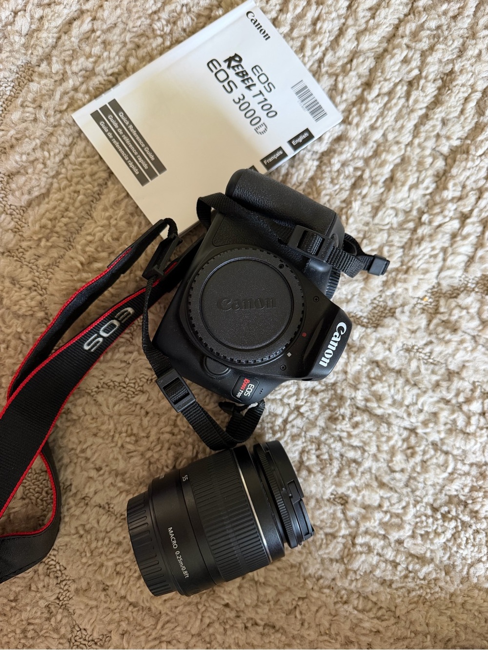 Canon EOS Rebel T100 DSLR Camera Kit – Like New